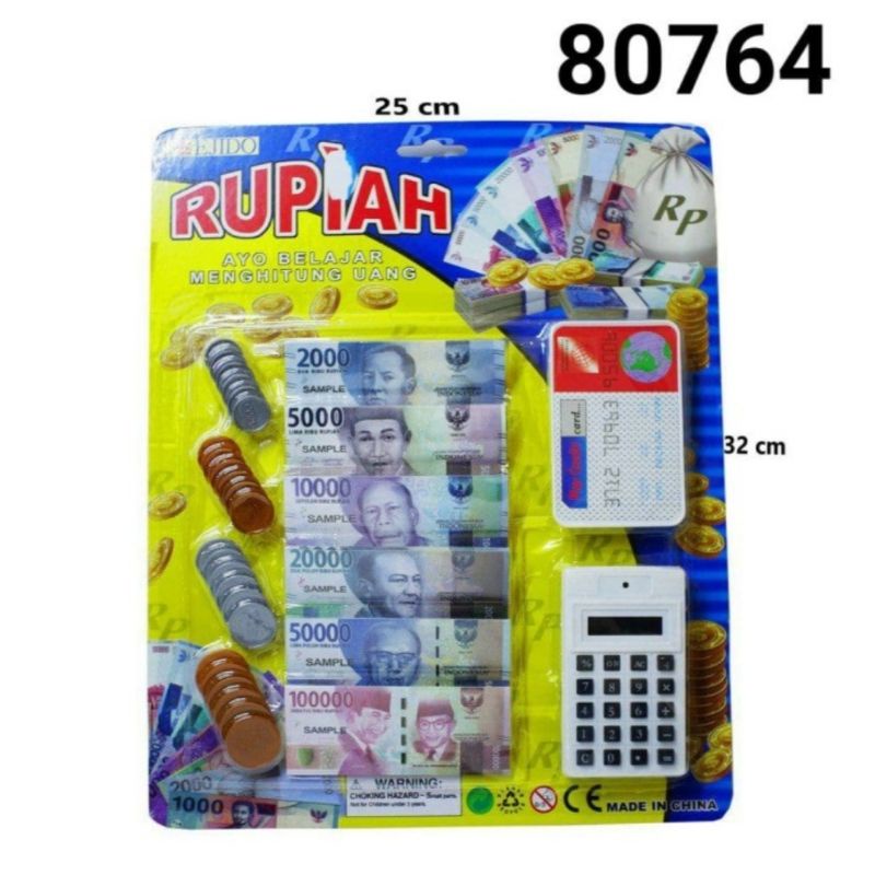 Jual Uang Mainan Anak Rupiah - 80764 | Shopee Indonesia