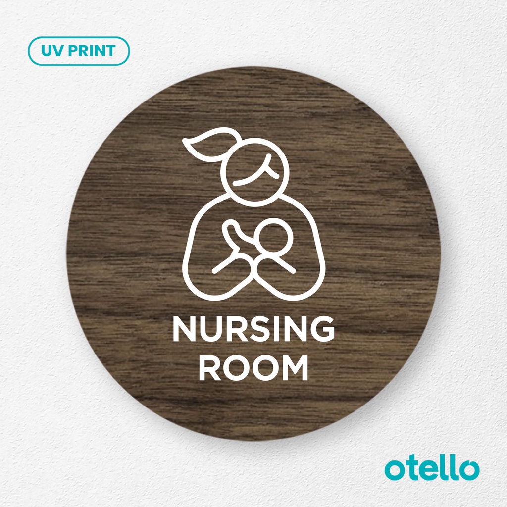 Jual Signage Nursing Room Sign Board Pojok Asi Label Tempel Ruang ...