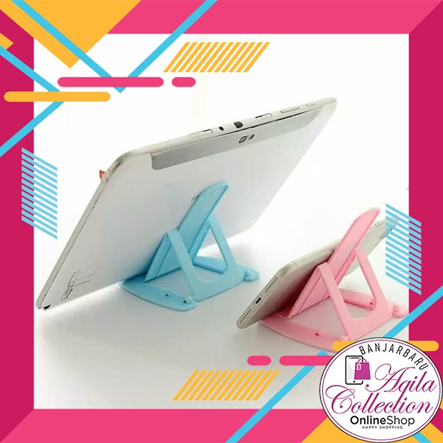 Jual STAND HOLDER HP HANPHONE PLASTIK | Shopee Indonesia