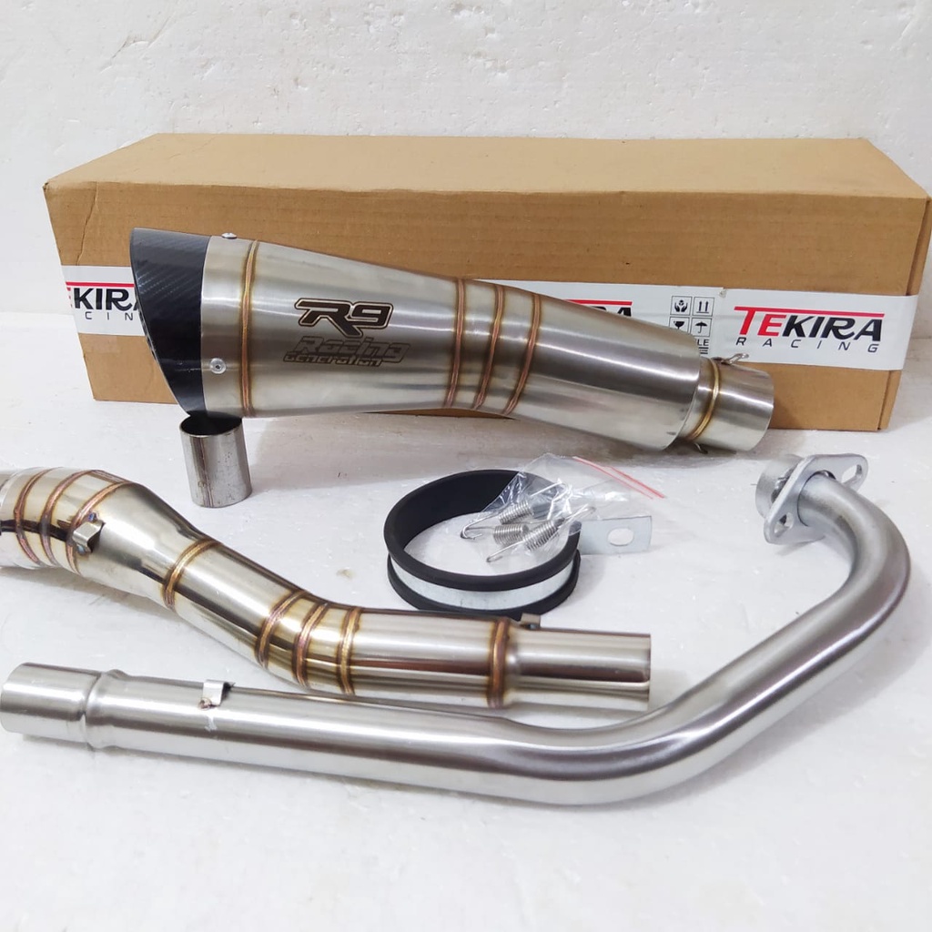 Jual Knalpot R9 H2 SS New Yamaha YZF R15 155 Vva V4 V3 V2 Old Vixion ...