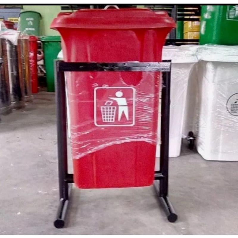 Jual tempat sampah sulo + tiang 100L | Shopee Indonesia