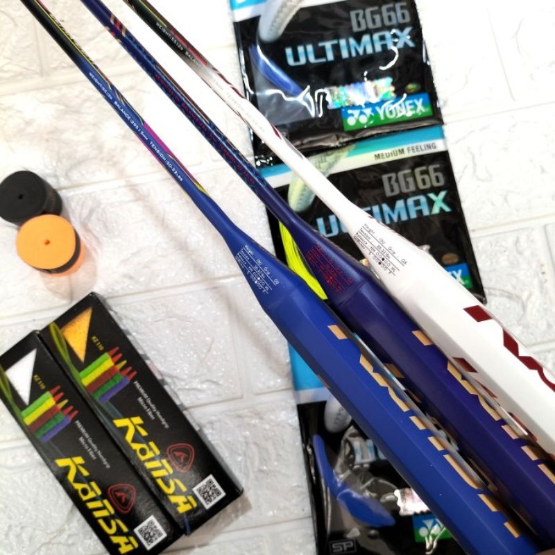 Jual RAKET ORIGINAL KANSA ULTRA LIGHT 700 800 900 FULL BODY CARBON ...