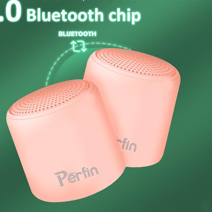 Jual Paling Laris|LR14|Perfin PFITWS01 TWS Speaker Bluetooth Portabel