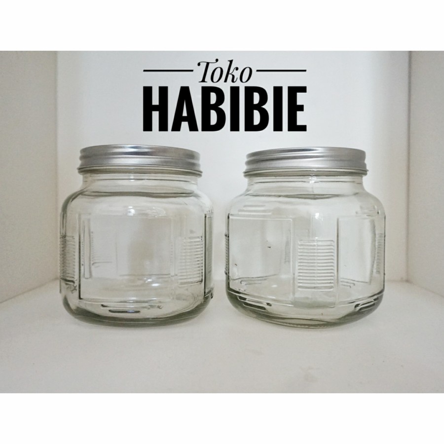 Jual KEDAUNG Toples Kaca Container Tempat Wadah Makanan Kue Camilan ...