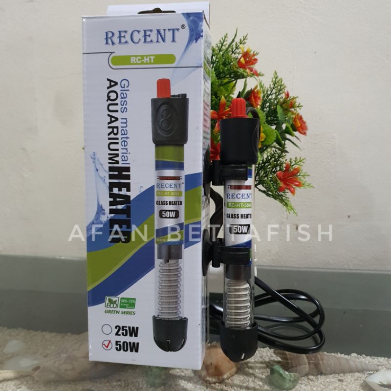 Jual Heater Aquarium Aquascape RECENT 50 Watt / Hiter Pemanas Air