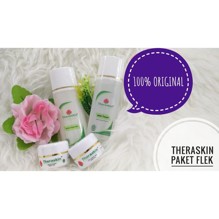 Jual THERASKIN ORIGINAL PAKET FLEK HARGA PABRIK | Shopee Indonesia