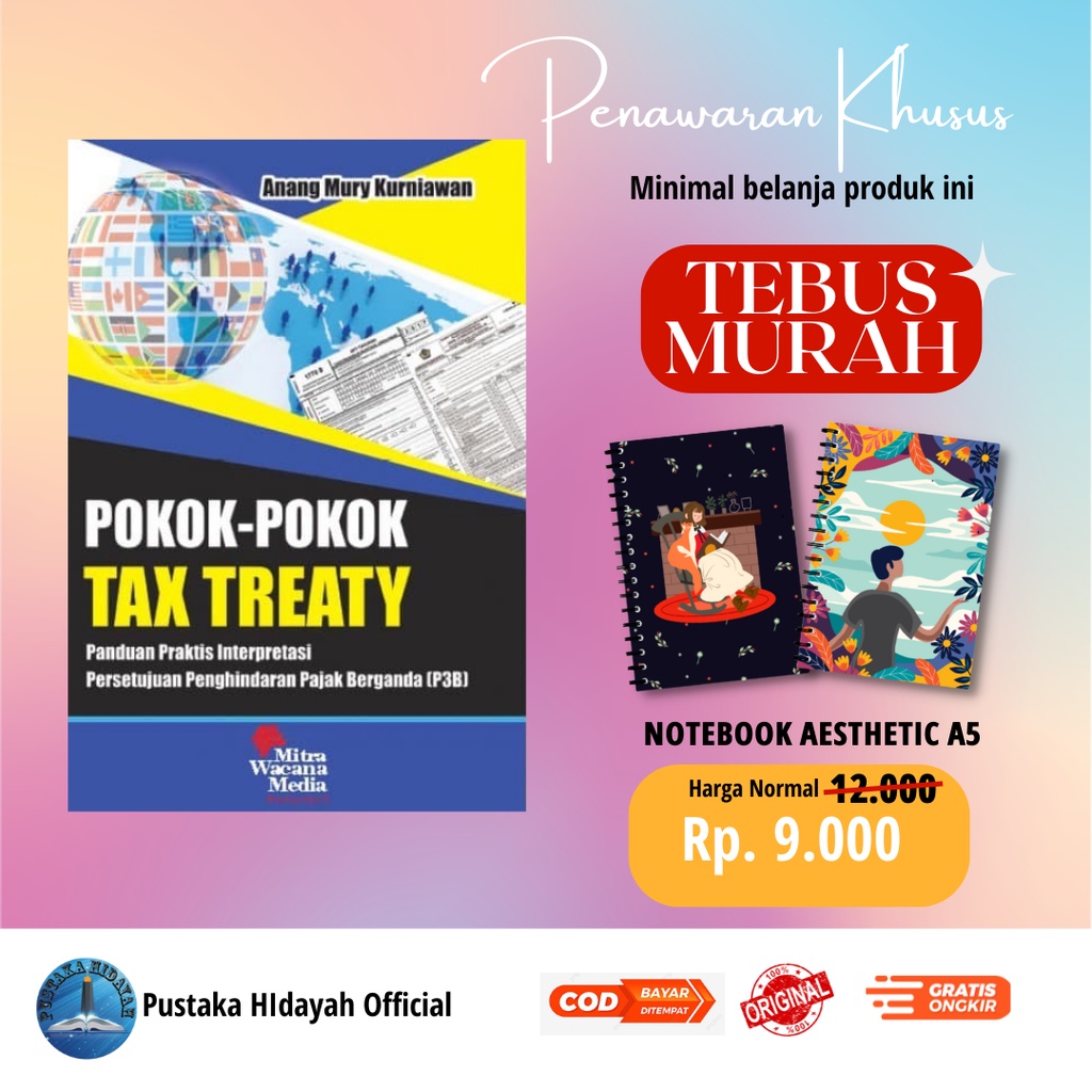 Jual Buku Pokok-Pokok Tax Treaty - Anang | Buku Manajemen Buku ...