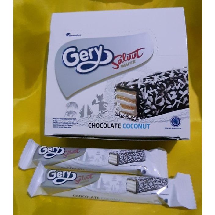 Jual Gery Wafer Salut Coklat Kelapa Pcs Shopee Indonesia