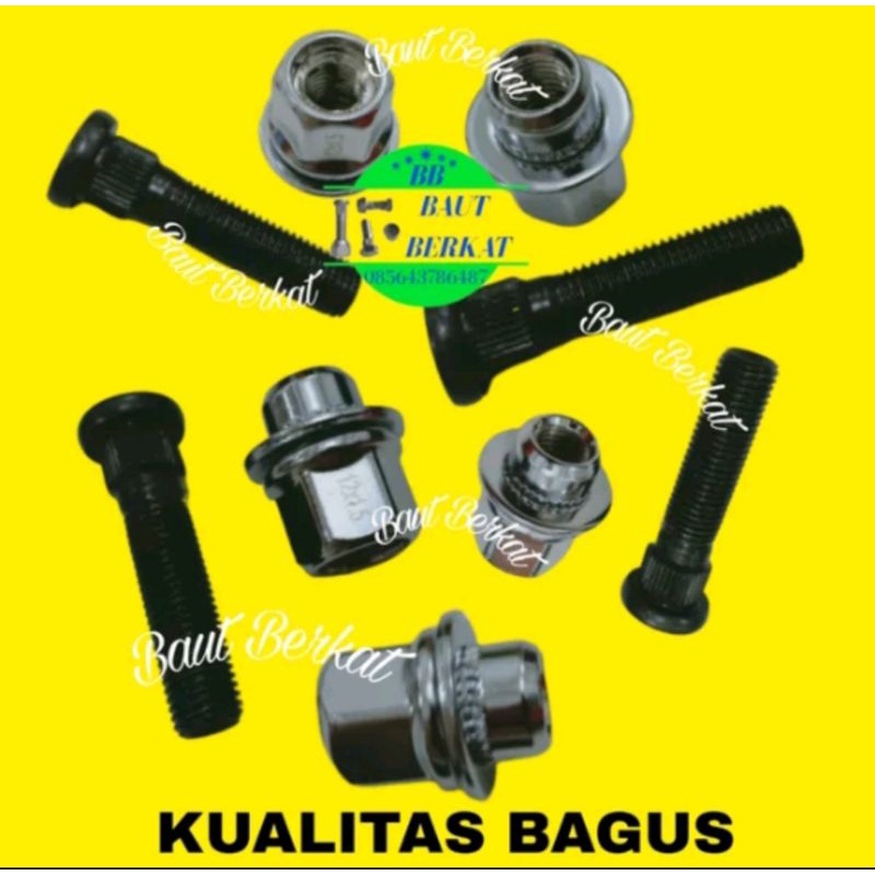 Jual baut roda mur racing kijang panjang kijang krista kijang kapsul ...
