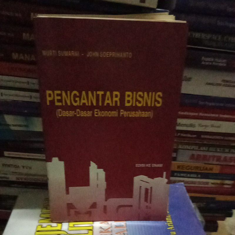 Jual Pengantar Bisnis Dasar-dasar Ekonomi Perusahaan Edisi Ke Enam ...