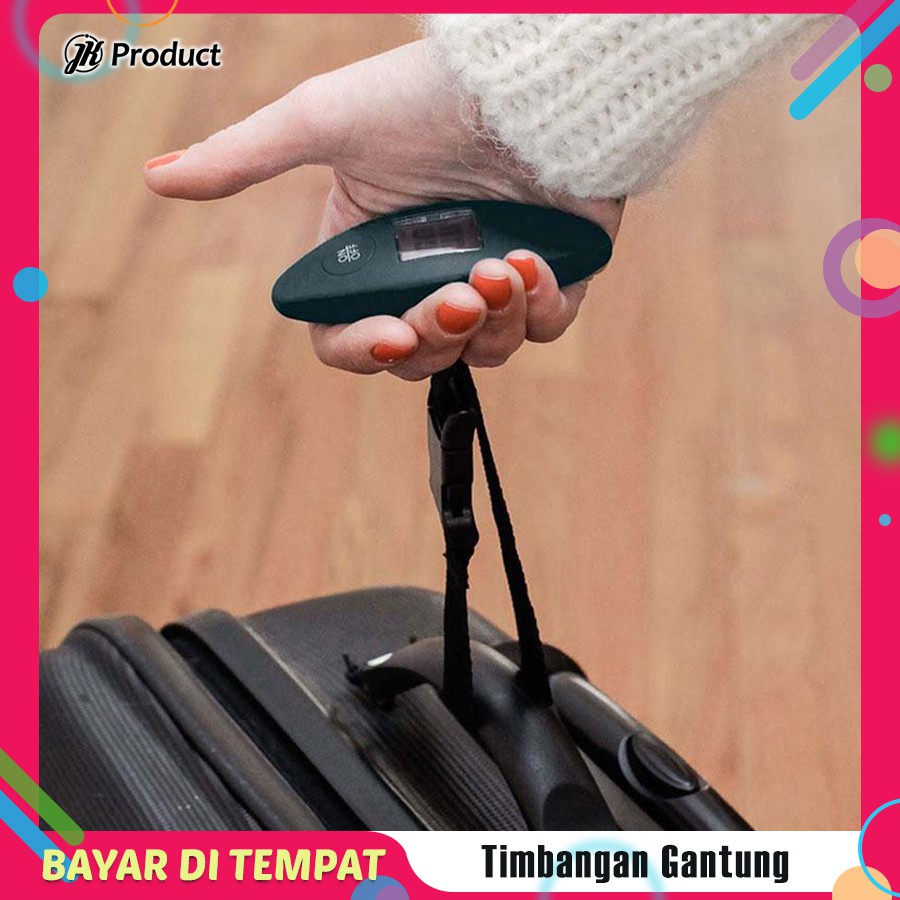Jual Timbangan Angkat Mini Digital 40kg Alat Pengukur Berat Praktis ...