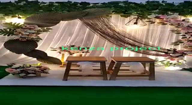 Jual Sewa backdrop murah/jabodetabek/ring rustic/ring bulat/rustic ...
