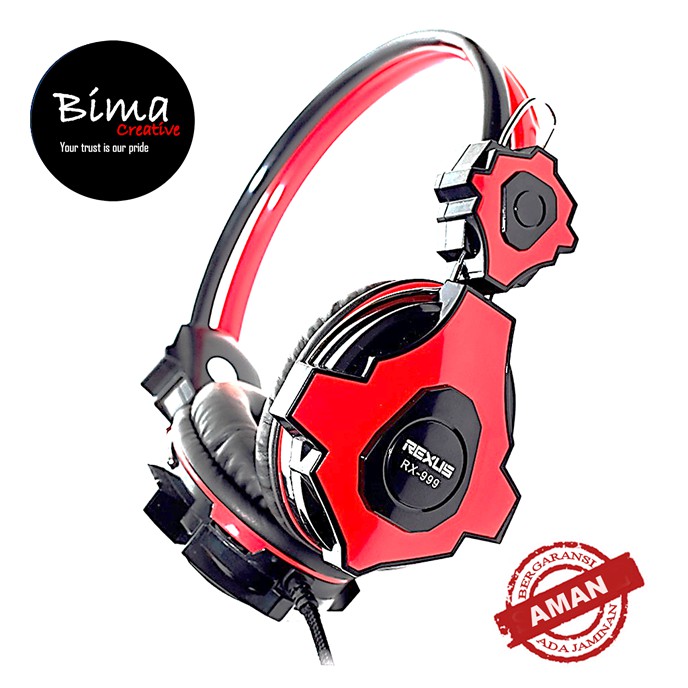 Jual Rexus Headset Gaming Vonix RX 999 Resmi dan Bergaransi | Shopee ...