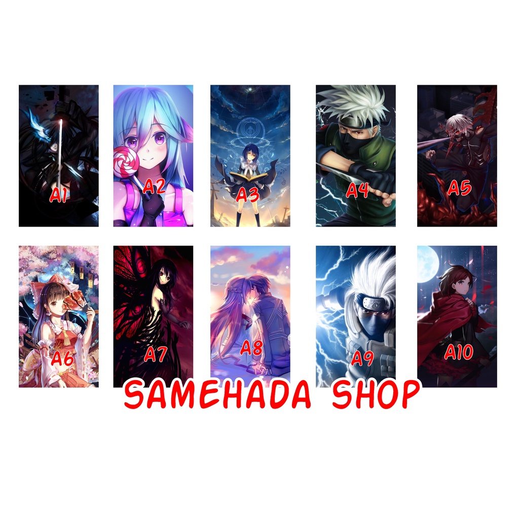 Jual Poster Anime Keren Sudah di Bingkai. Murah dan Gambar Sudah