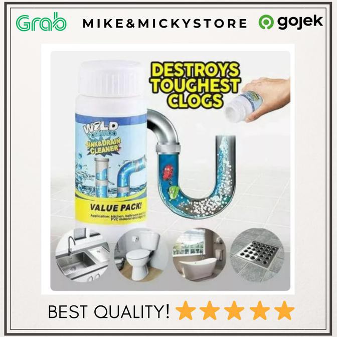 Jual MAGIC CLEANER (SINK AND DRAIN CLEANER CHEMICAL) FOR TOILET SINK ...