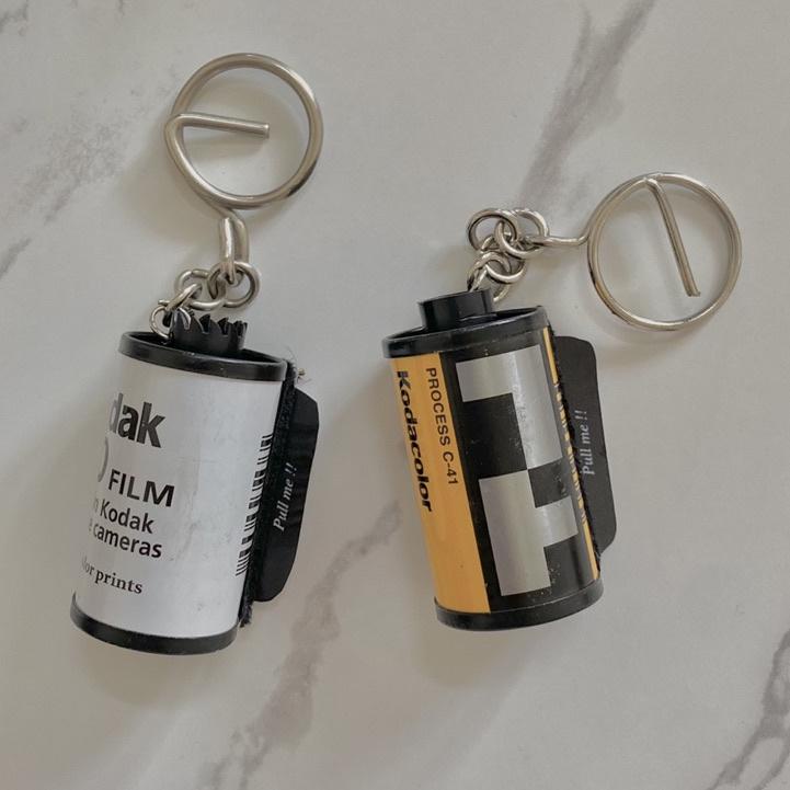 35mm Film Canister Key Chain