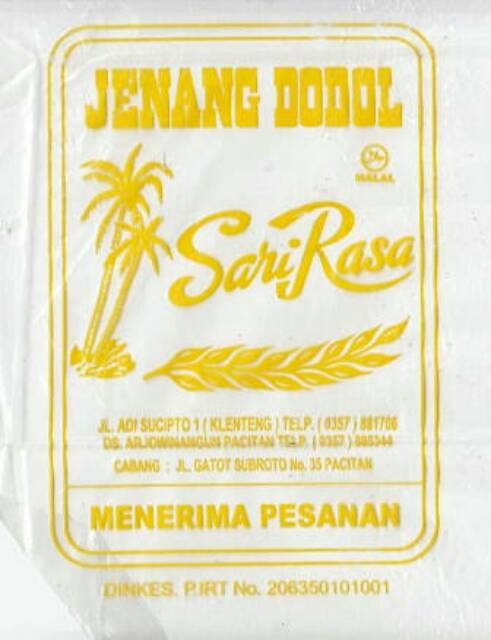 Jual Jenang dodol 1 kg Oleh - oleh Pacitan | Jenang Sari Rasa Pacitan ...