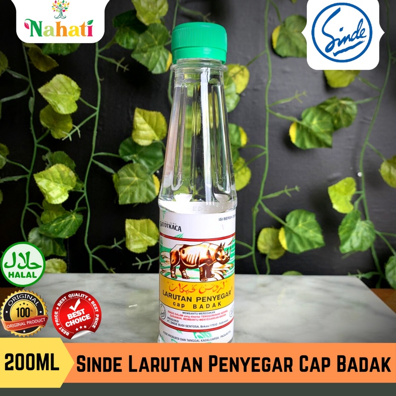 Jual Sinde Larutan Penyegar Cap Badak 200ml Shopee Indonesia