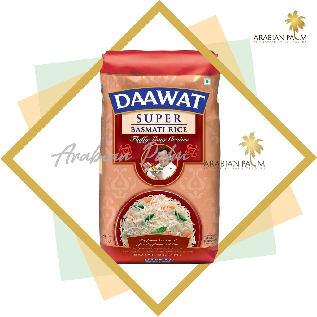 Jual Daawat Super Basmati Rice / Beras Basmati 1kg Original Pack