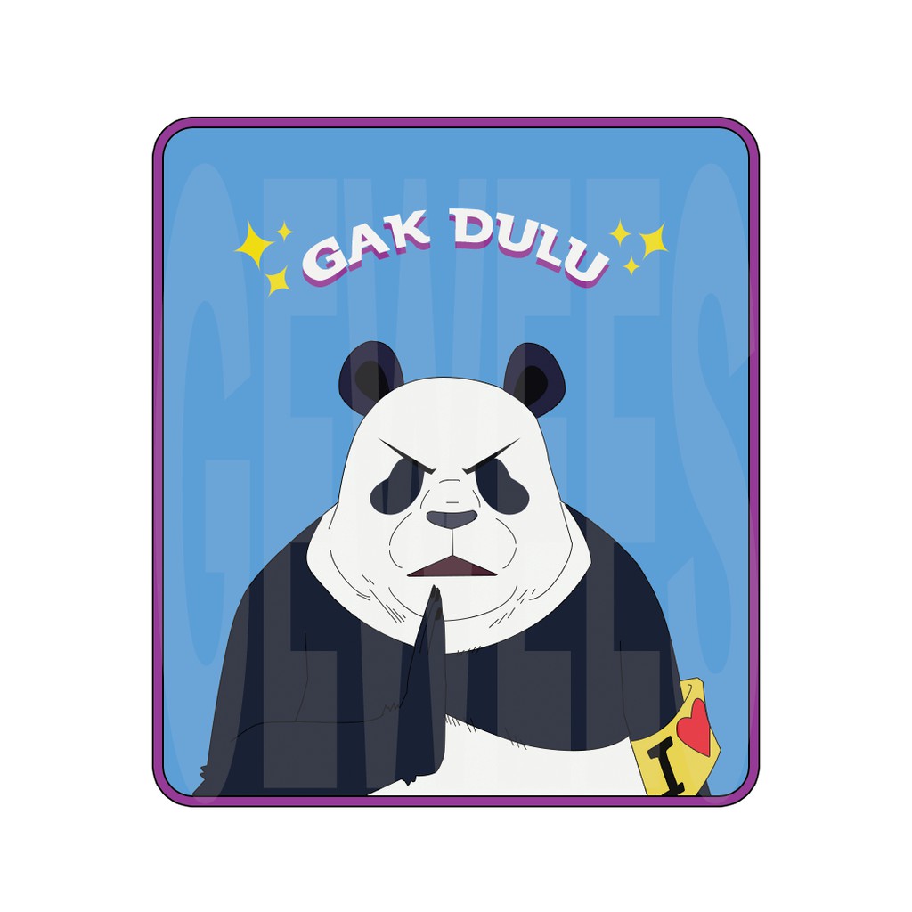 Jual Jujutsu Kaisen Dukun Dangdut Sticker (satuan) | Shopee Indonesia