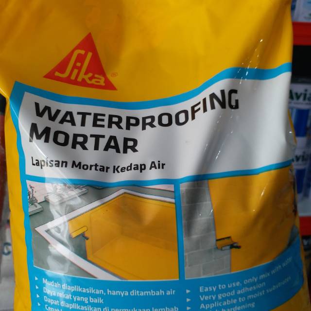 Jual SIKA WATERPROOFING MORTAR 5 Kg / anti bocor Shopee Indonesia