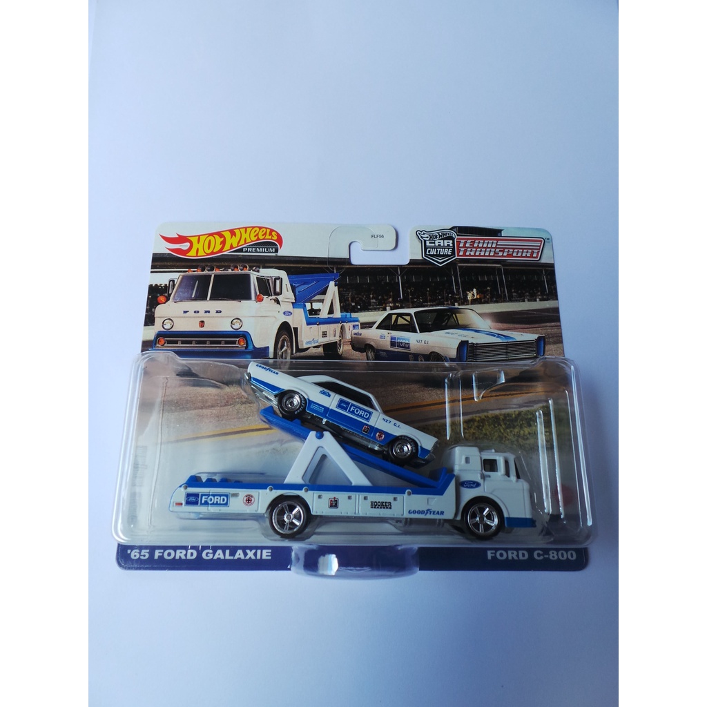 Jual Hotwheels Team Transport 65 Ford Galaxie And Ford C 800 Shopee Indonesia 6322