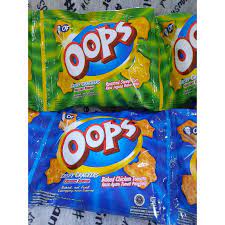 Jual Snack Oops 10 gram isi 10 Bungkus ( 1 Renceng ) | Shopee Indonesia