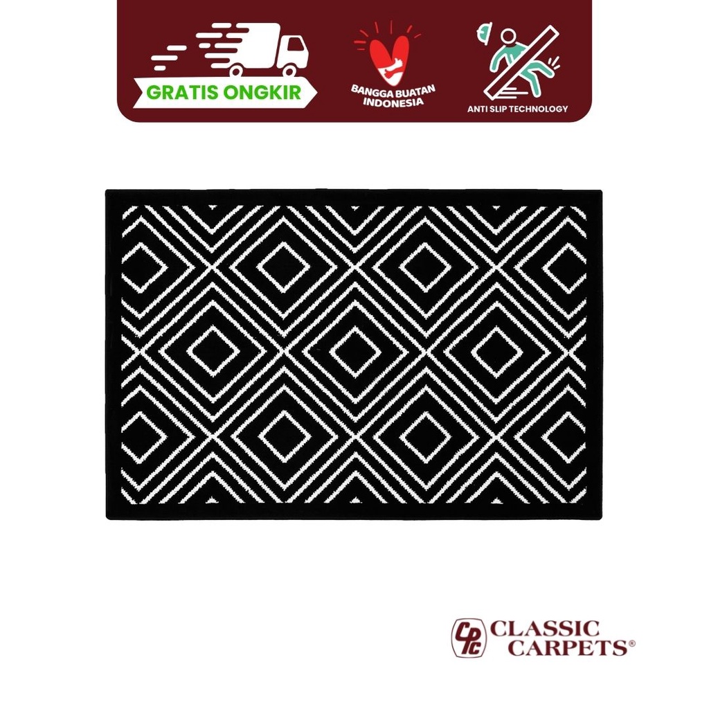 Jual Classic Carpets Karpet Modern Minimalis Anti Slip Classic