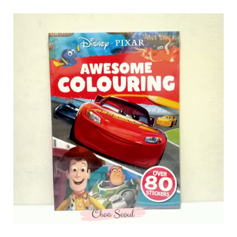 Jual Coloring Book for Kids Buku Mewarnai Anak IMPORT: Disney Pixar ...