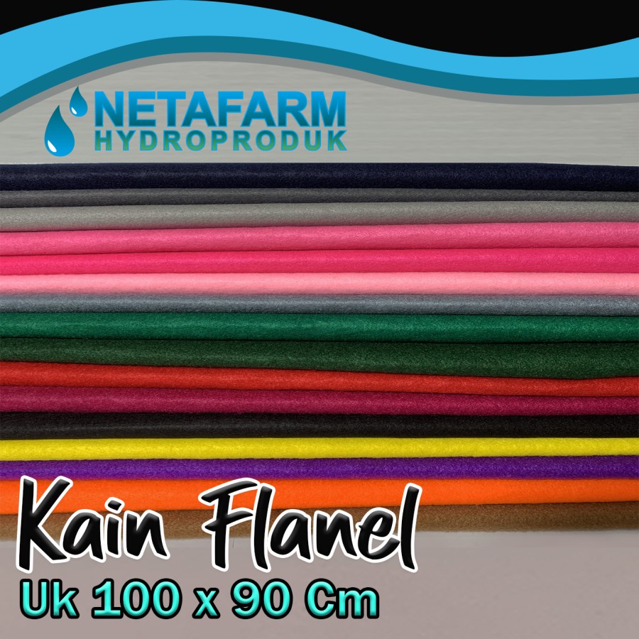 Jual Kain Flanel Acrylic Felt Bisa Untuk Kerajinan Craft Dan Hidroponik 1 Meter Shopee