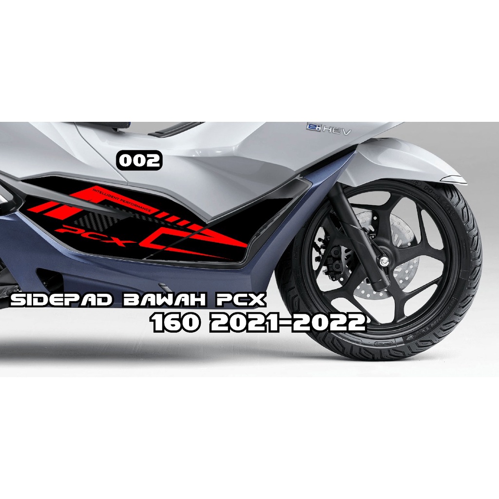 Jual Sticker Tankpad Sidepad bawah honda PCX 160 all PCX 160 sticker ...