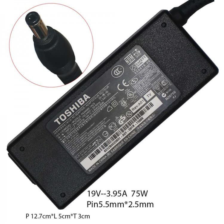 Chargeur Adaptateur Secteur Toshiba PA-1900-04 19V 4.74A Pour PC Portable - Occasion Fonctionnel