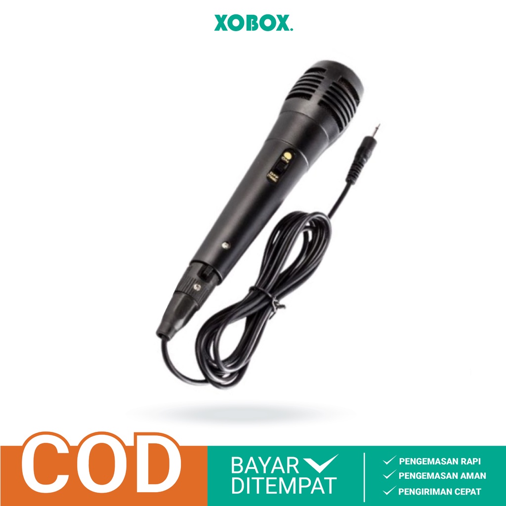Jual XOBOX Microphone Jack 3.5 mm Wire Kabel, Mic Karoke MicKecil