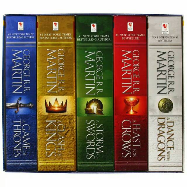 Game of Thrones 6 Books Set – Old Book Depot