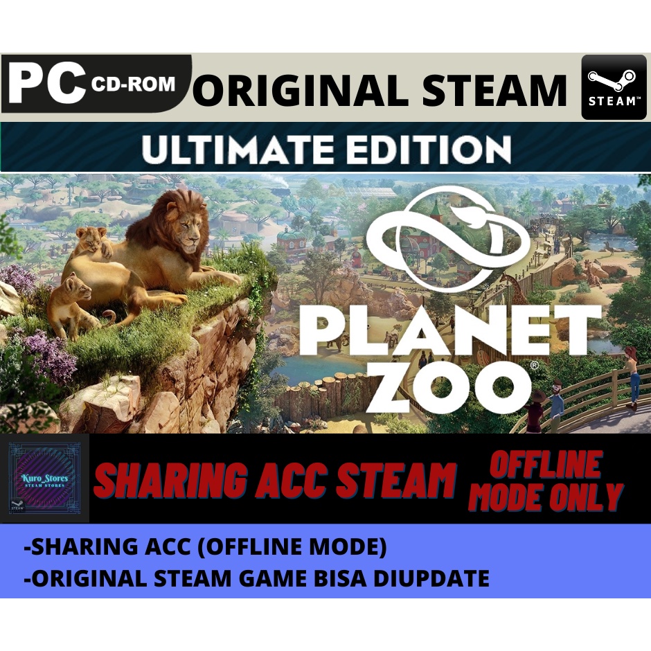 Jual Planet Zoo Ultimate Edition PC Game Sharing Original | Shopee ...