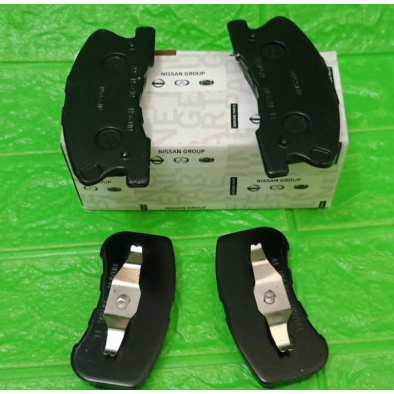 Jual BRAKE PAD KAMPAS REM DEPAN NISSAN MARCH DATSUN GO GO+ OEM | Shopee ...