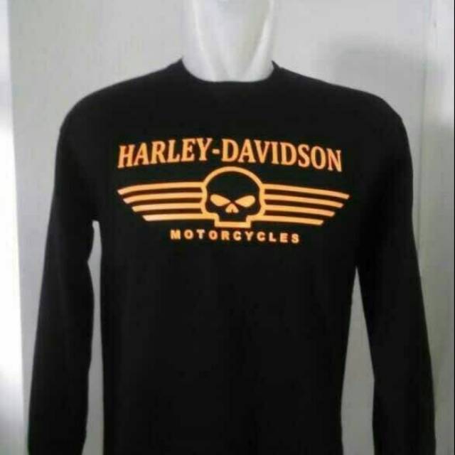 Jual Tshirt baju kaos lengan panjang HARLEY DAVIDSON Shopee Indonesia