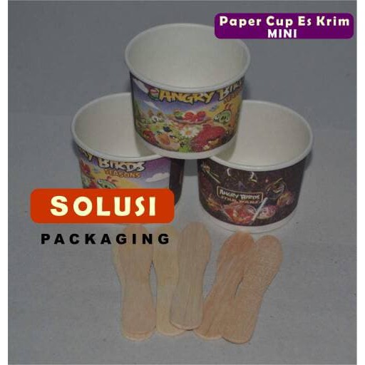 Jual KEMASAN GELAS ES KRIM / PAPER CUP ICE CREAM TIPE A | Shopee Indonesia