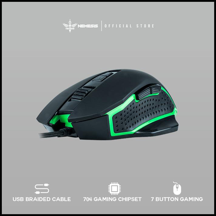Jual Nyk Nemesis Terminator Rgb Gaming Mouse | Shopee Indonesia