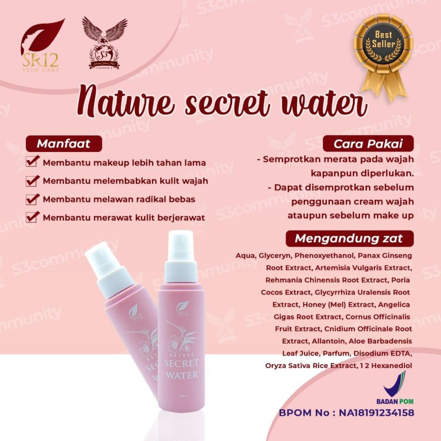 Jual Pengawet Make Up, Facial spray, Face Mist wajah Jerawat, Make Up