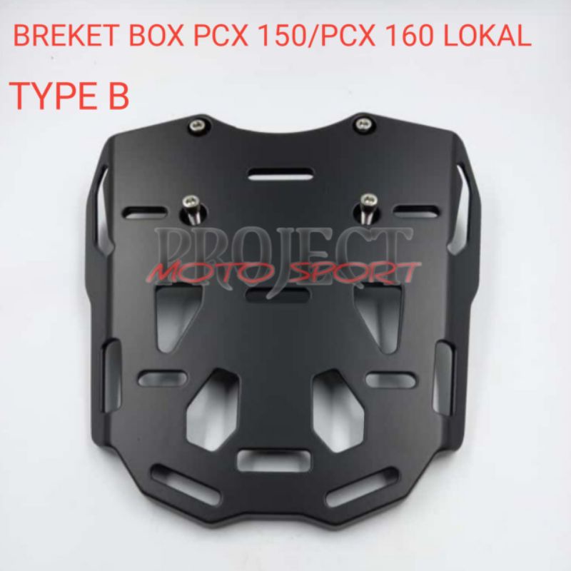 Jual BREKET BOX HONDA PCX 150/PCX 160 BAHAN ALUMUNIUM | Shopee Indonesia