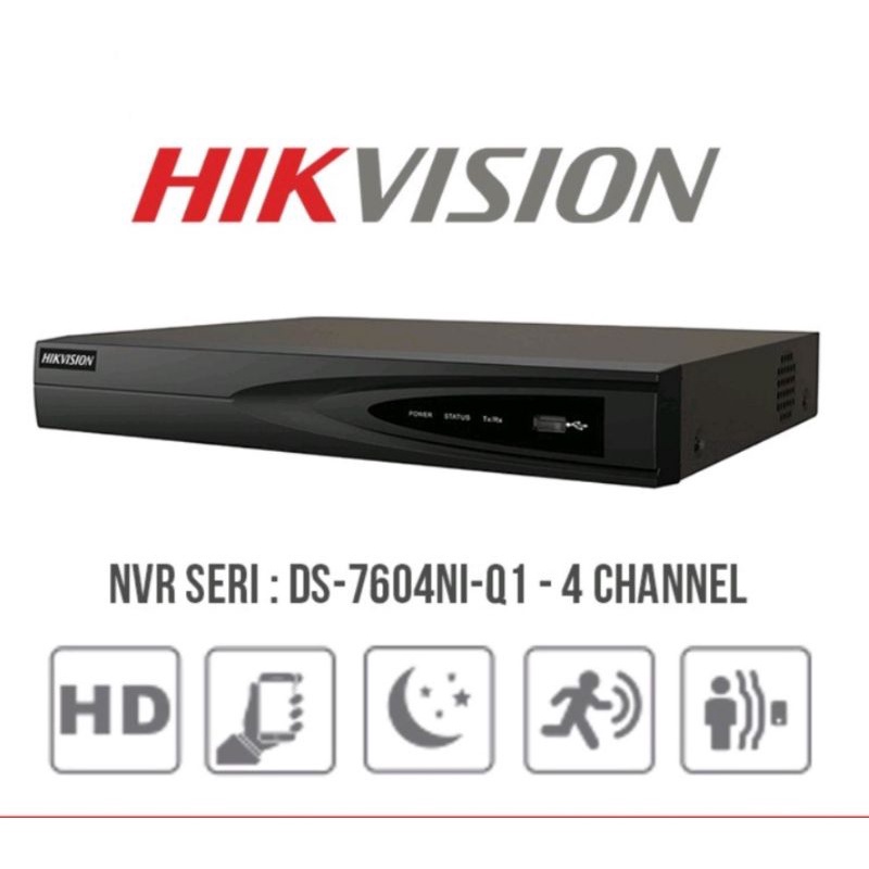 Jual NVR Hikvision DS-7604NI-Q1(E) 4CH 1 HDD | Shopee Indonesia