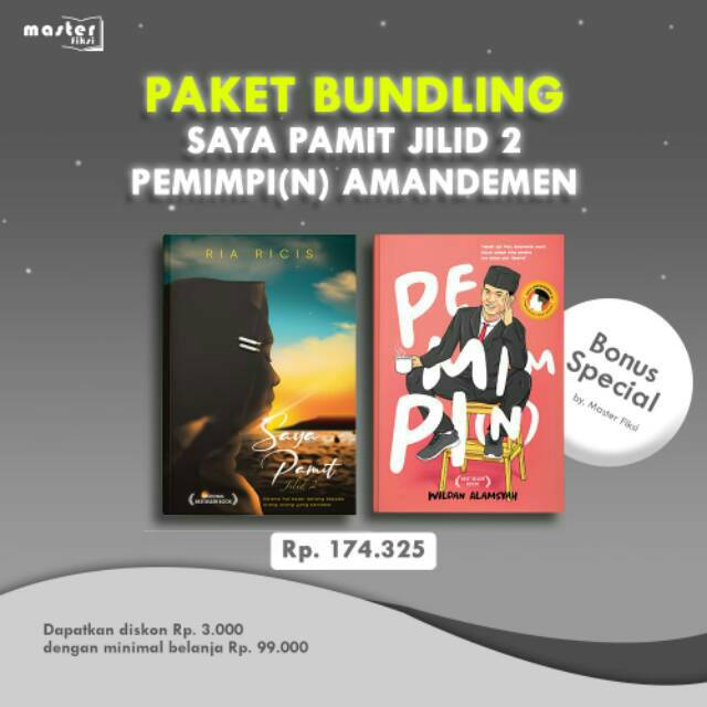 Jual Buku Pemimpi(n) New Cover + Saya Pamit Jilid 2 New Cover Bundling ...