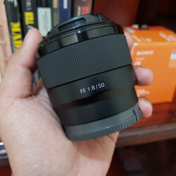 Jual Lensa Fix FE 50mm f1.8 - Bukan 35mm 30mm | Shopee Indonesia
