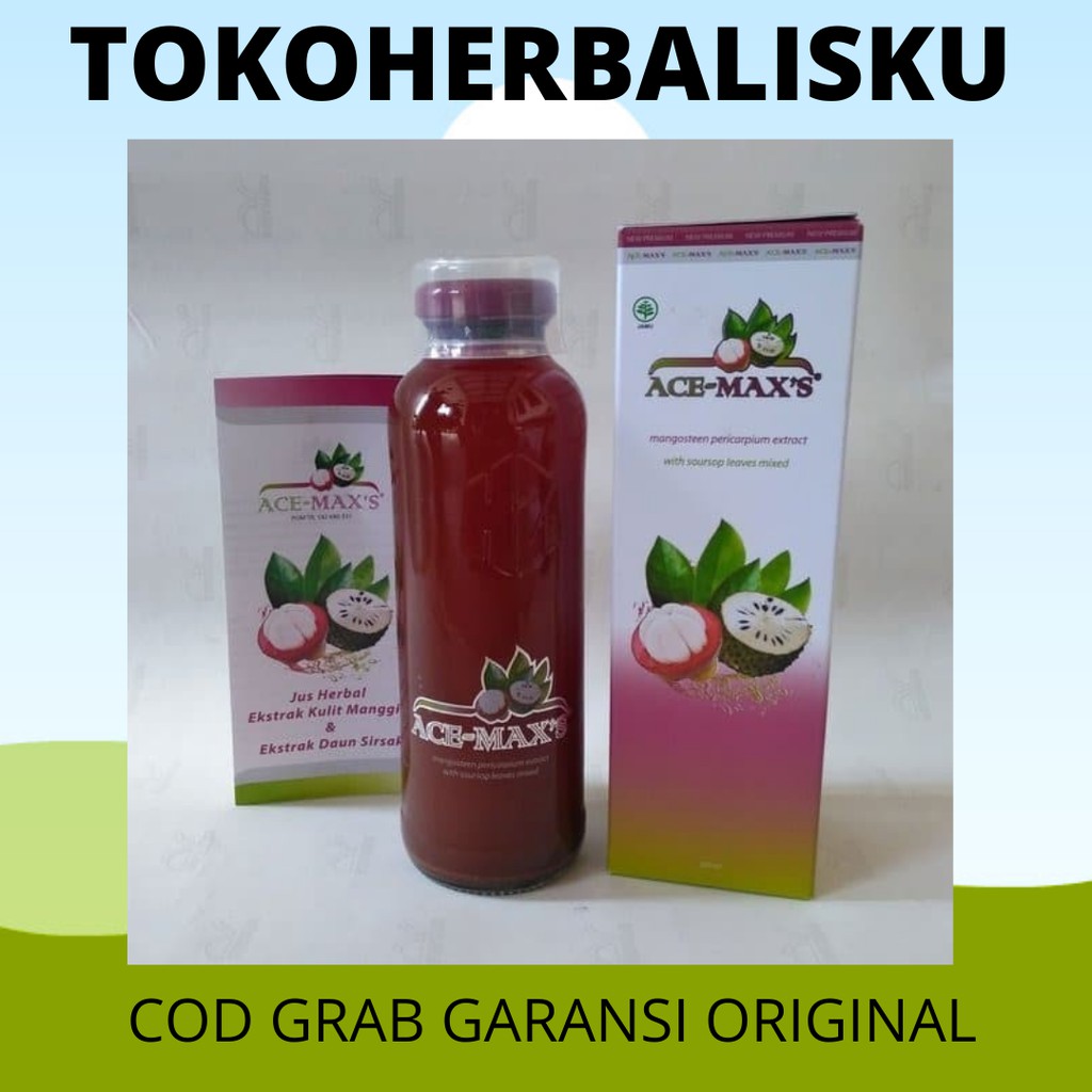 Jual ace maxs original ace max ekstrak jus kulit manggis dan daun