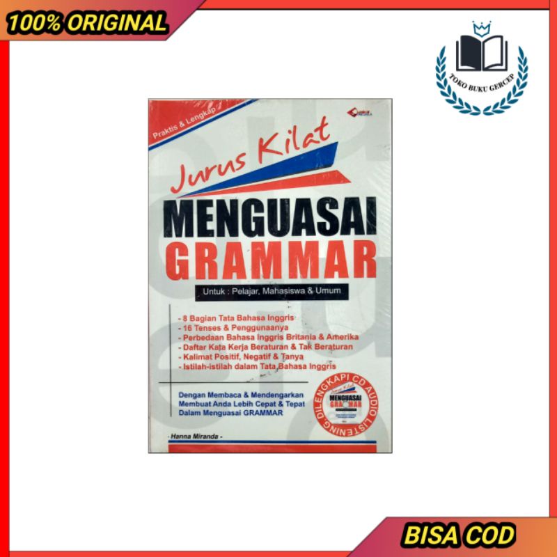 Jual Buku Jurus Kilat Menguasai Grammar Unt…