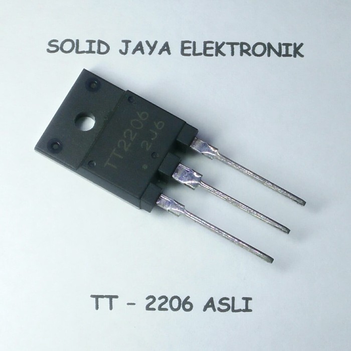 Jual Dijual Transistor TT2206 ASLI ORIGINALIC TR TT 2206 TR Horizontal