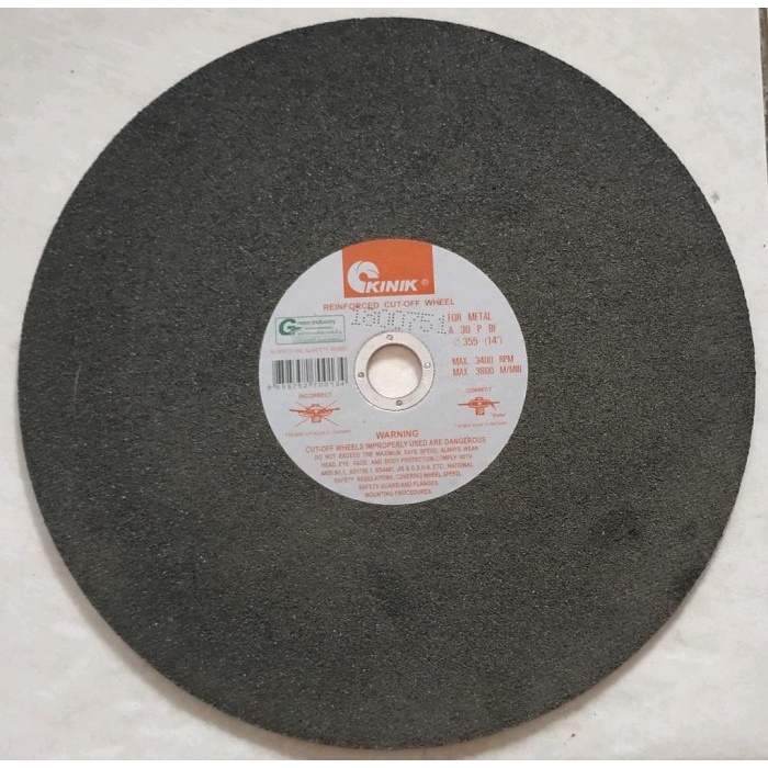 Jual Mata Batu Gerinda Potong Besi Cutting Wheel 14