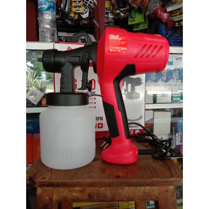 Jual Spray Gun Elektrik Alat Semprot Cat Tembok Listrik Japan Shopee