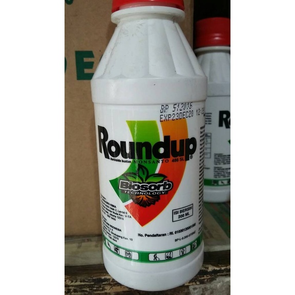 Jual LAINNYA- ROUNDUP 200ML RACUN PEMBASMI RUMPUT HERBISIDA -LAINNYA ...